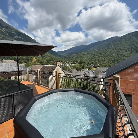 بيت للعطل 15 Places Avec Jacuzzi A Le Mourtis *