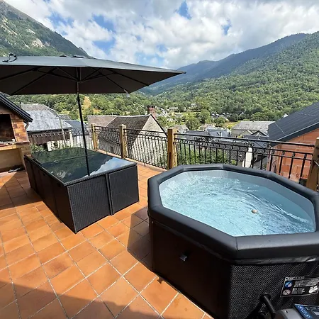بيت للعطل 15 Places Avec Jacuzzi A Le Mourtis *